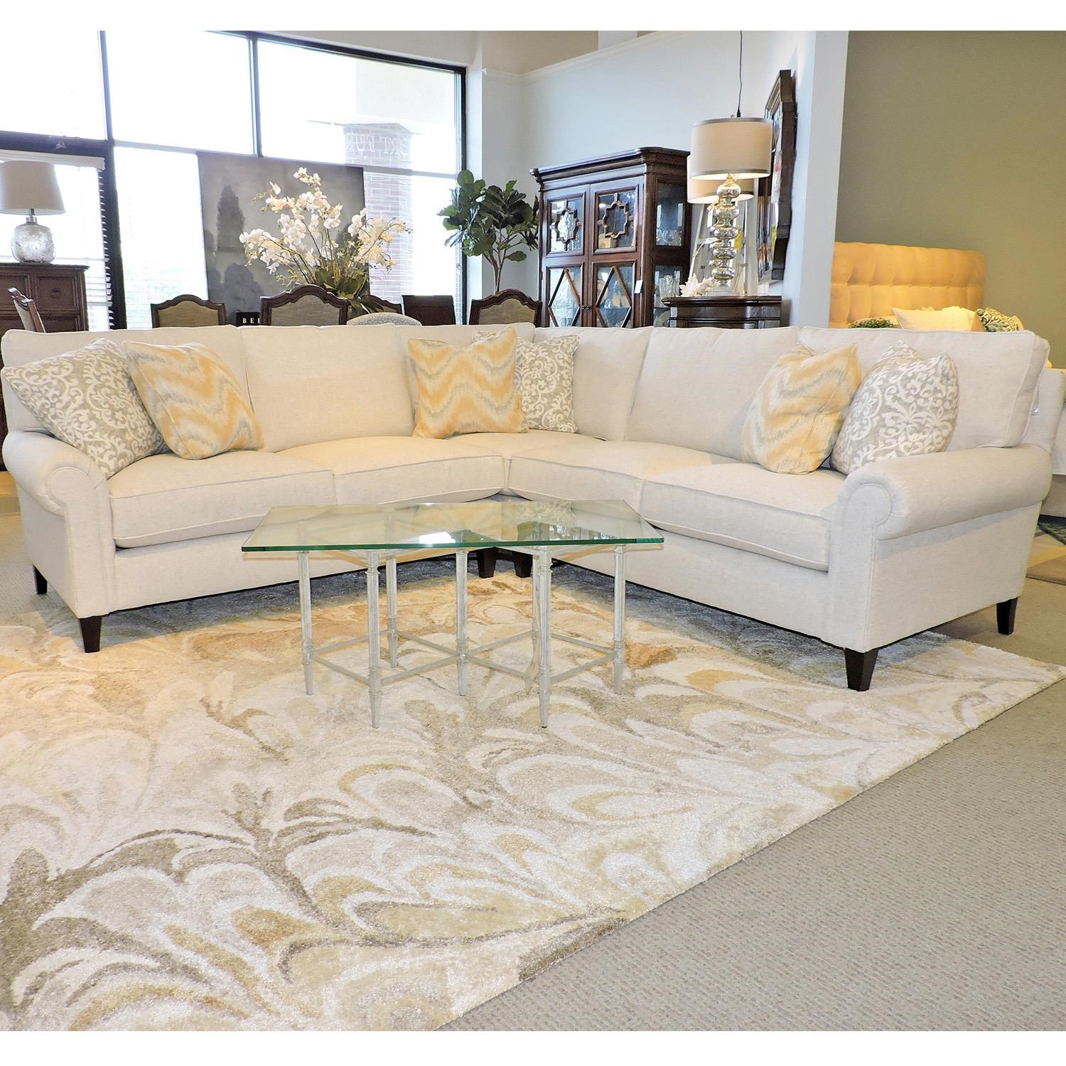 Bernhardt Signature Seating Customized Sectional Belfort Furniture